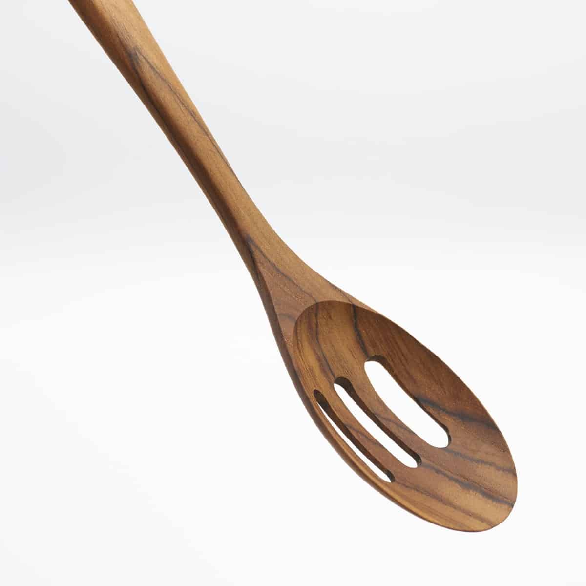 Teak Slotted Spoon, view 2 of 6