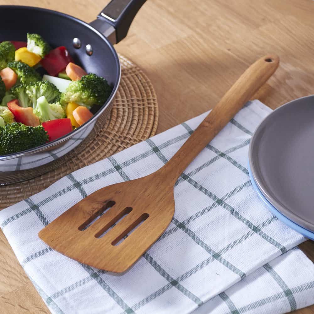 3-In-1 Teak Kitchen Utensils, view 2 of 4