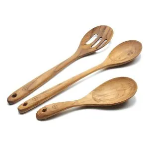 3-in-1 Handcrafted Teak Spoons