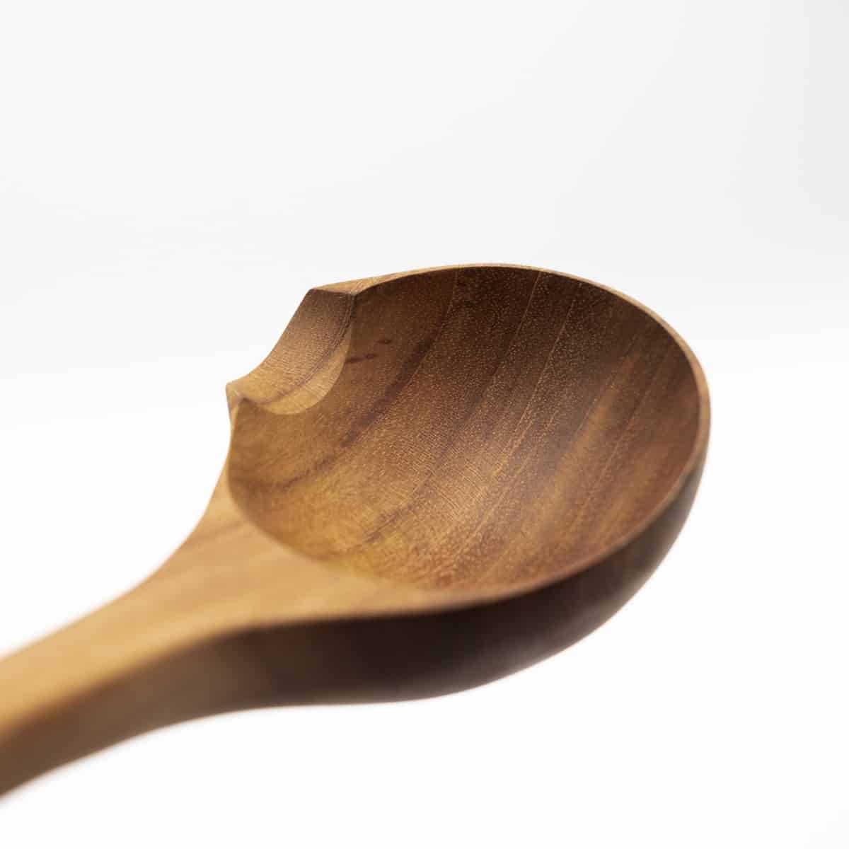 Teak Duck’s Tail Ladle, view 4 of 5