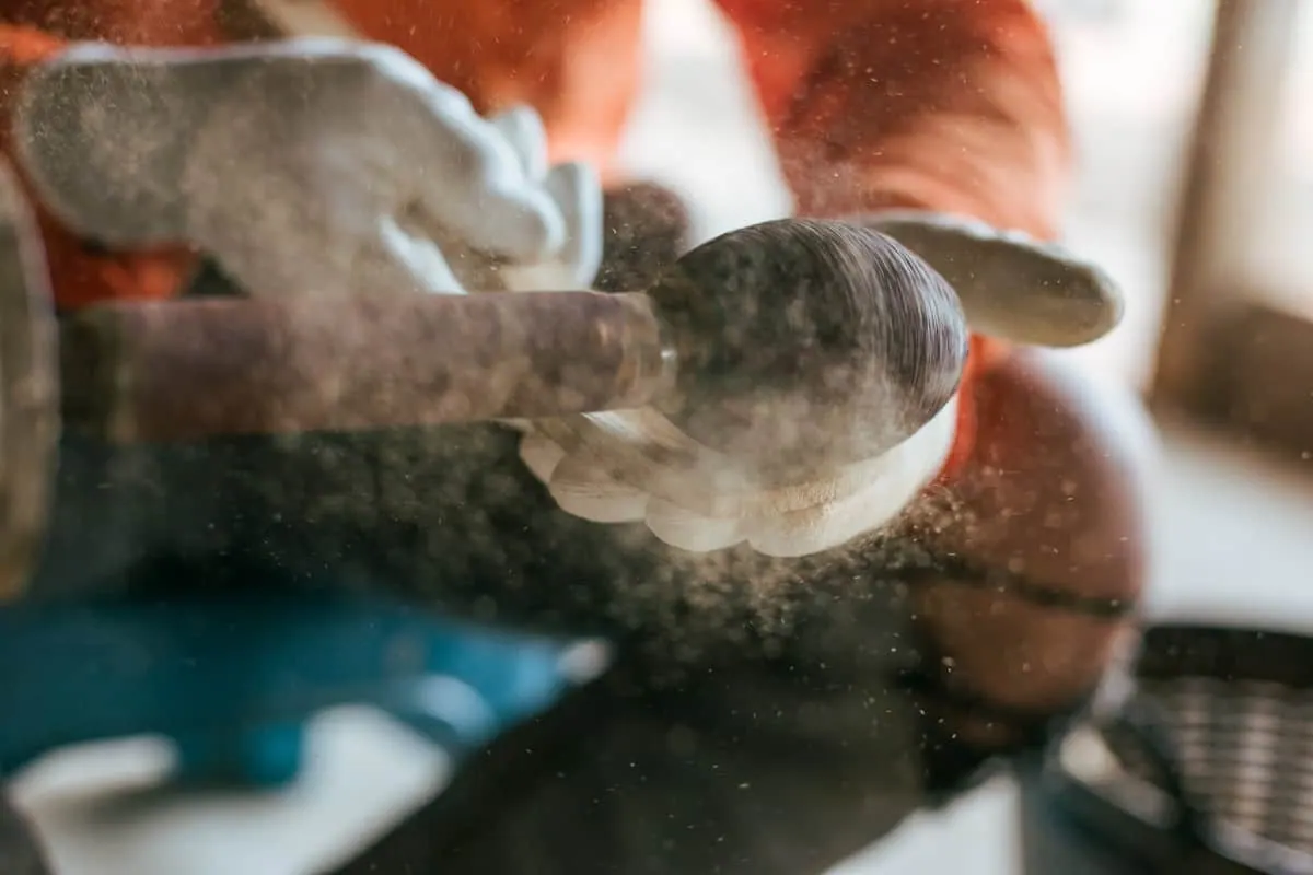 Hands working on a FAAY HAUS product