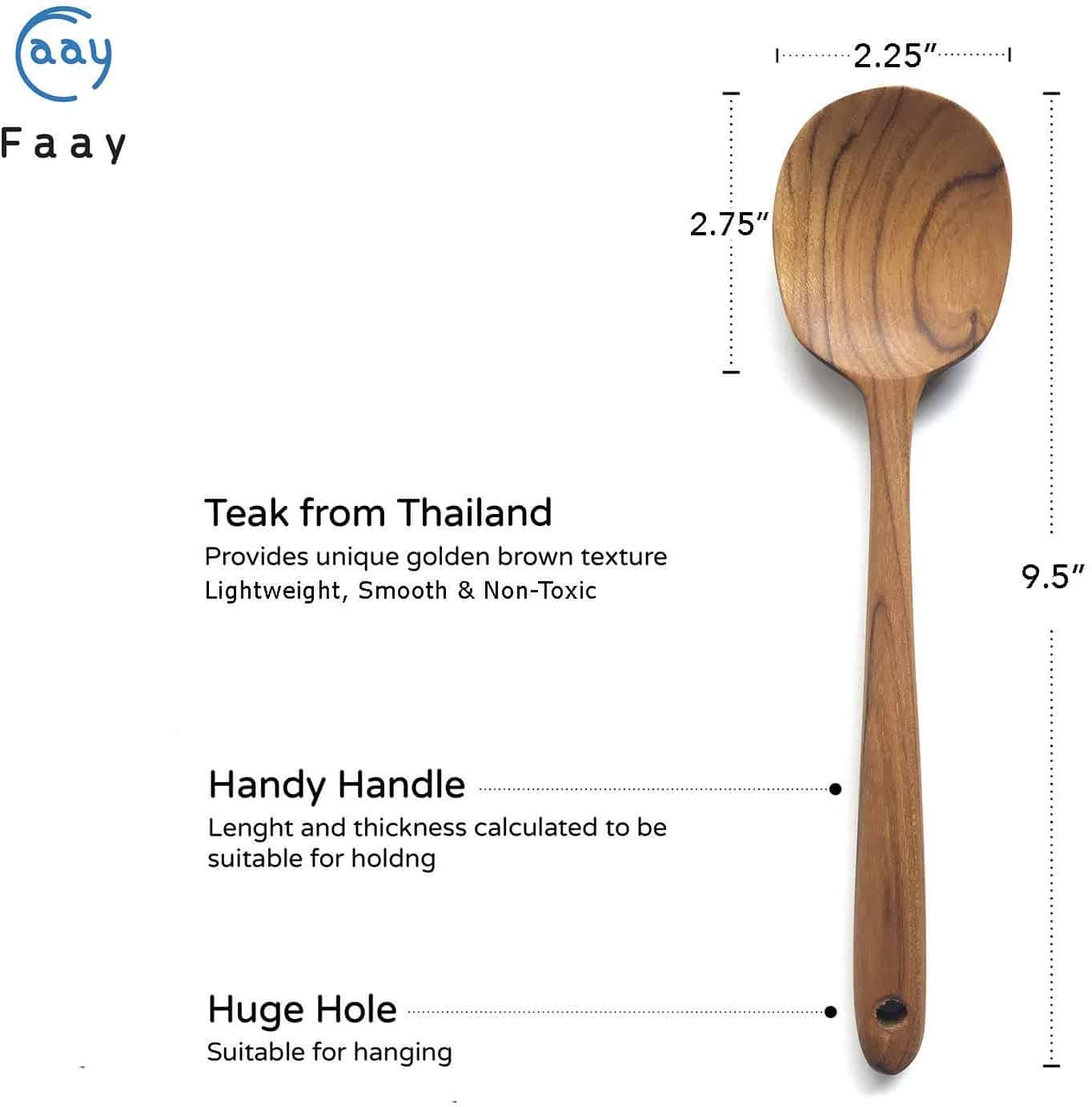 2 Large Serving Spoons, view 2 of 3
