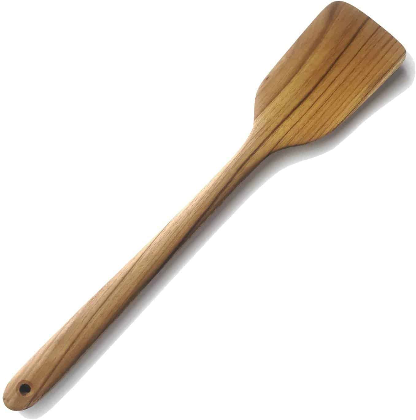 18″ Teak Large Wooden Spoon Spatula