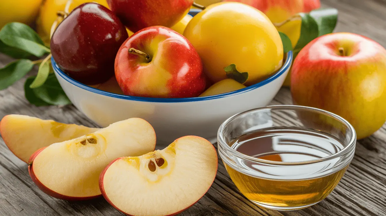 apple cider vinegar to clean fruit