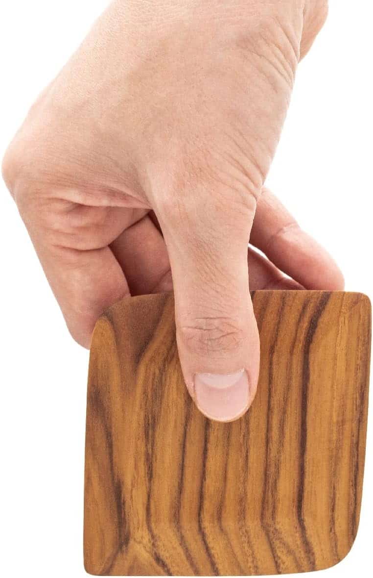 High-quality wooden door hook for secure hanging.